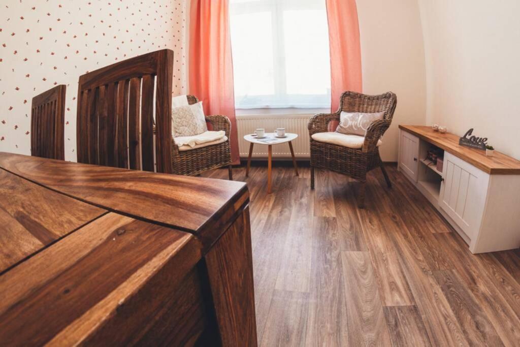 Stylovy Apartman V Centru Nachoda Buitenkant foto